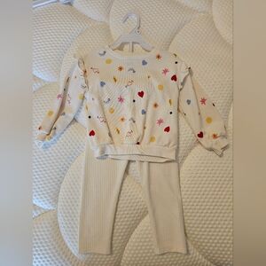 Old Navy Kids Sweatshirt And Pant Set